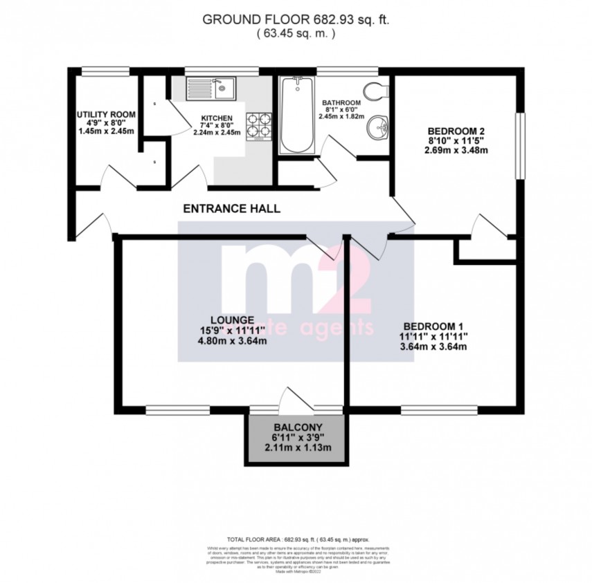 Floorplan for Gaer Road, Newport