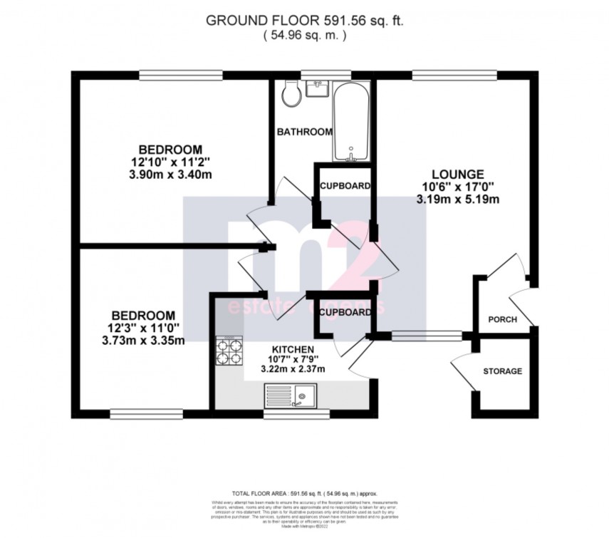 Floorplan for Vandyke Close, Newport