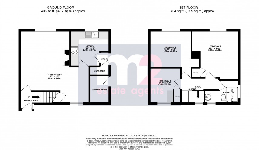 Floorplan for Benbow Road, Newport