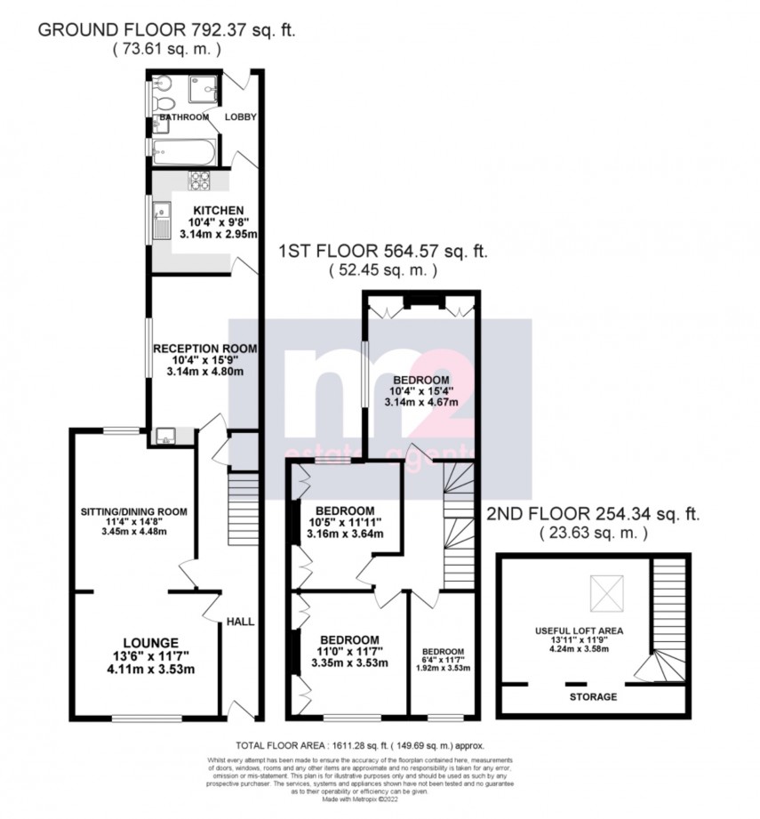 Floorplan for Alice Street, Newport