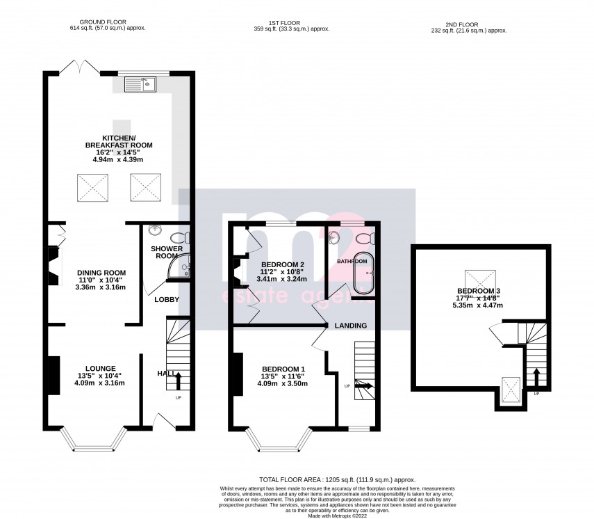 Floorplan for Cumberland Road, Newport