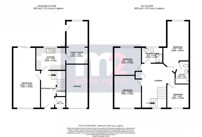 Floorplan for Gilwern, Abergavenny, Monmouthshire