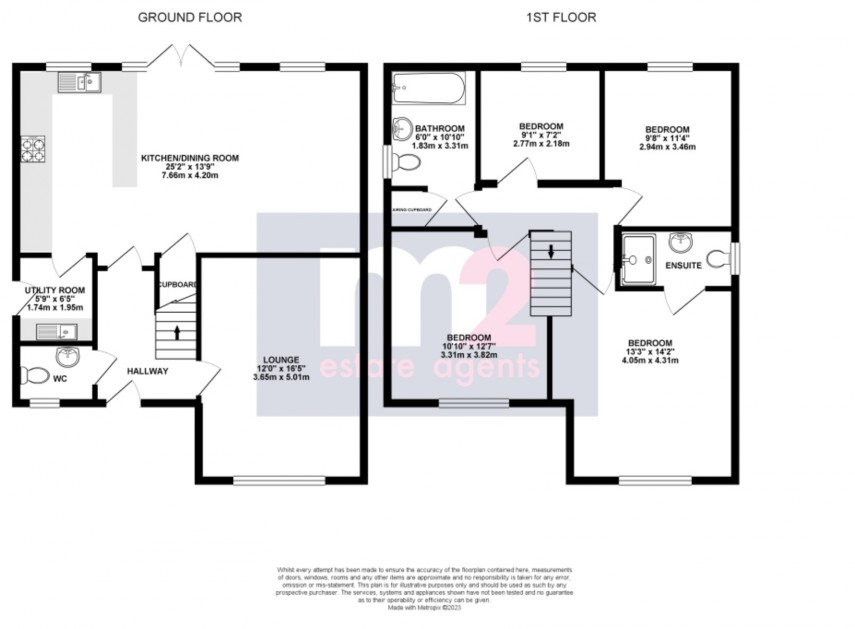 Floorplan for New Inn, Pontypool, Torfaen