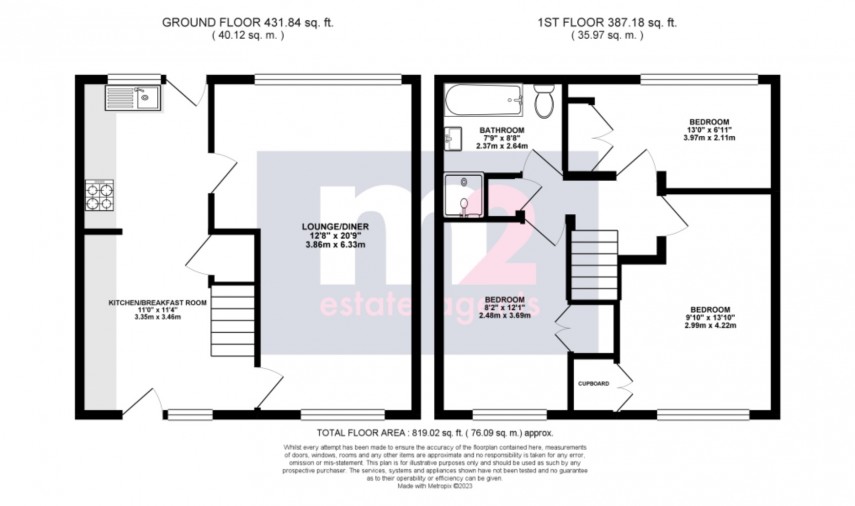Floorplan for Llanmartin, Newport