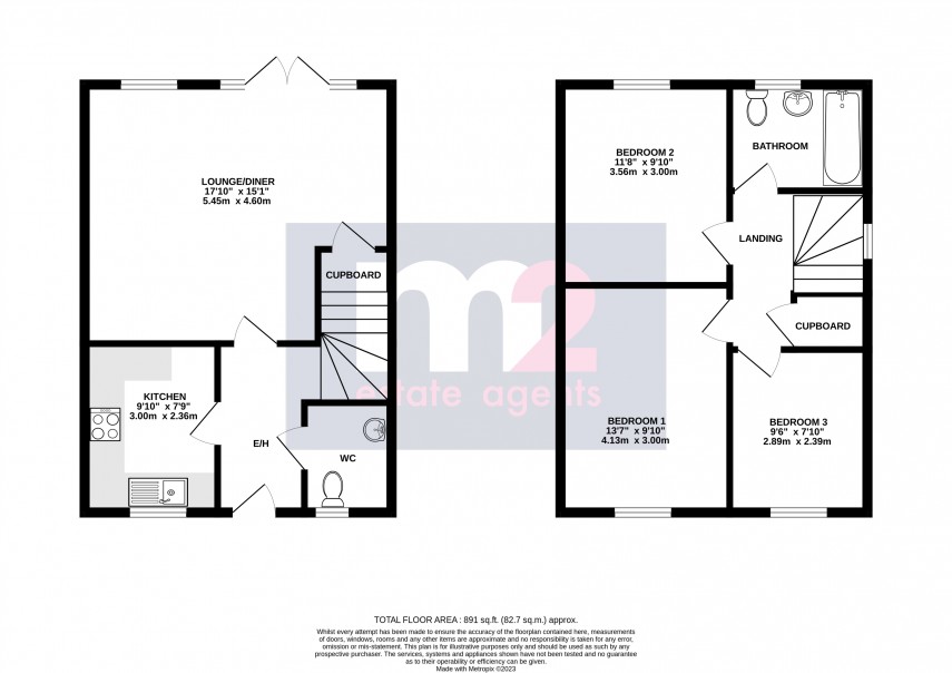 Floorplan for Walker Point Way, Newport