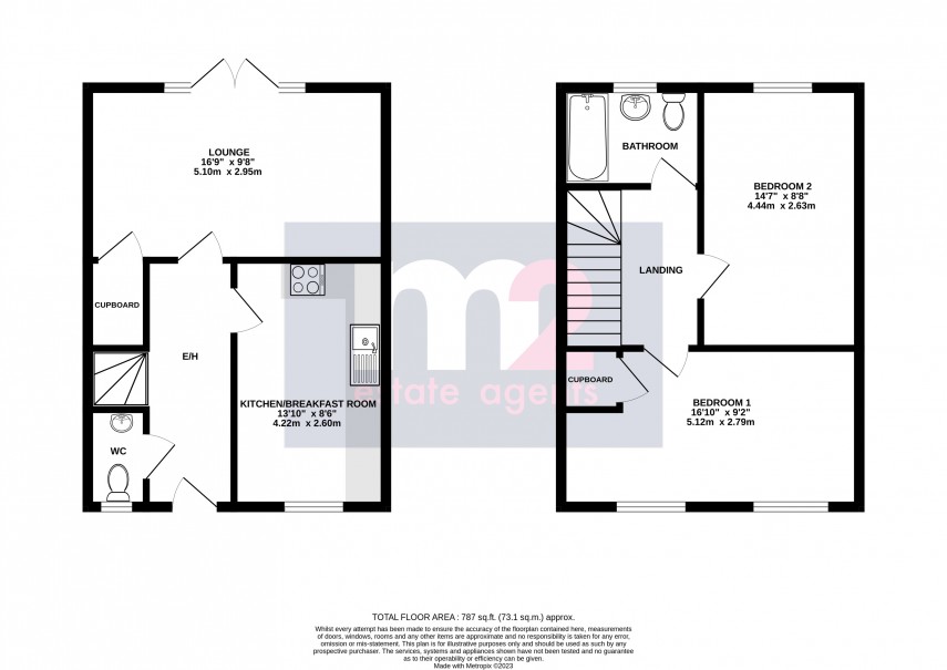 Floorplan for Walker Point Way, Newport