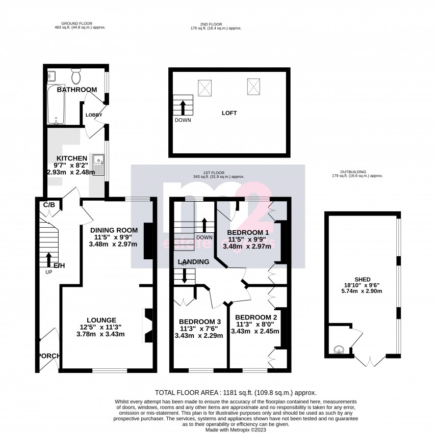 Floorplan for Aragon Street, Newport
