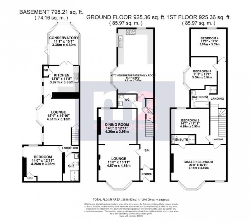 Floorplan for Caerau Road, Newport