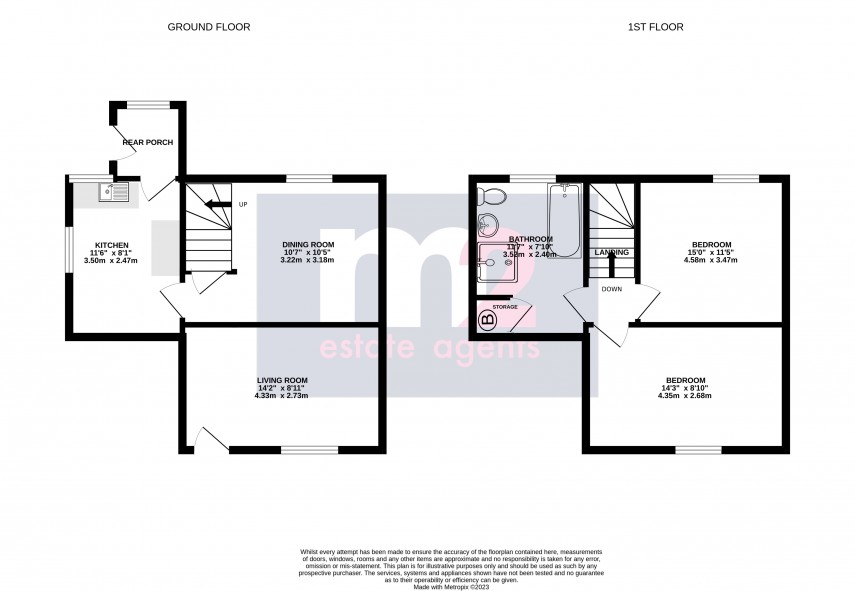 Floorplan for Blaenavon, Pontypool, Torfaen