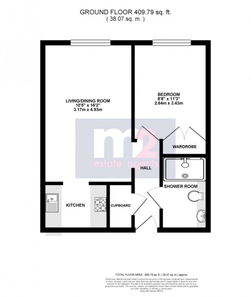 Floorplan for Bryngwyn Road, Newport