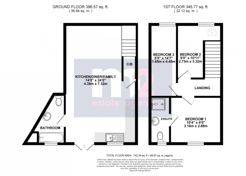 Floorplan for Norfolk Road, Newport