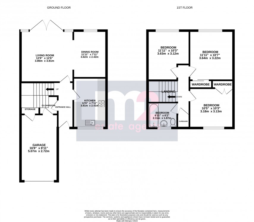 Floorplan for Delafield Road, Abergavenny, Monmouthshire