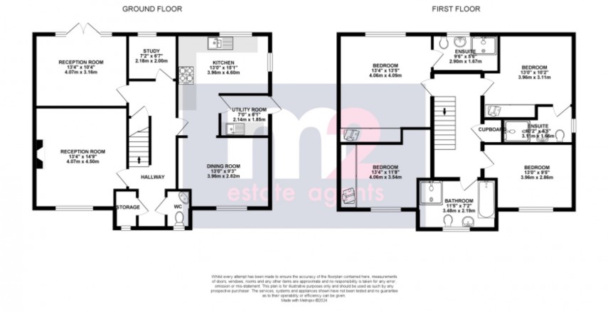 Floorplan for Llantarnam, Cwmbran, Torfaen