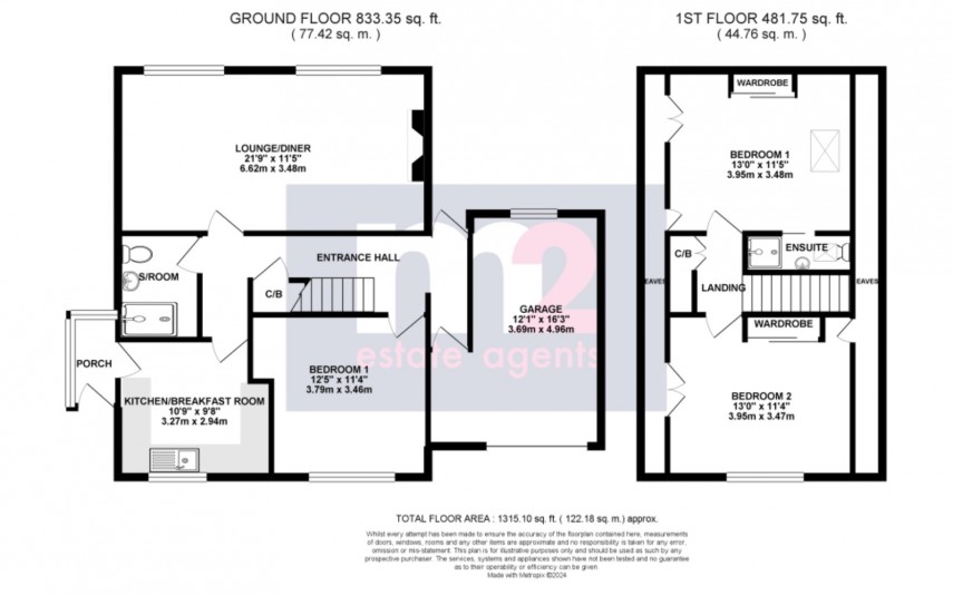 Floorplan for Caerleon, Newport