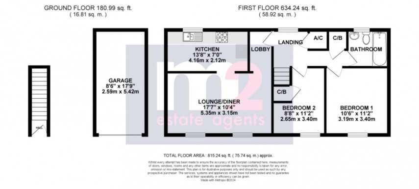 Floorplan for Silure View, Usk, Monmouthshire