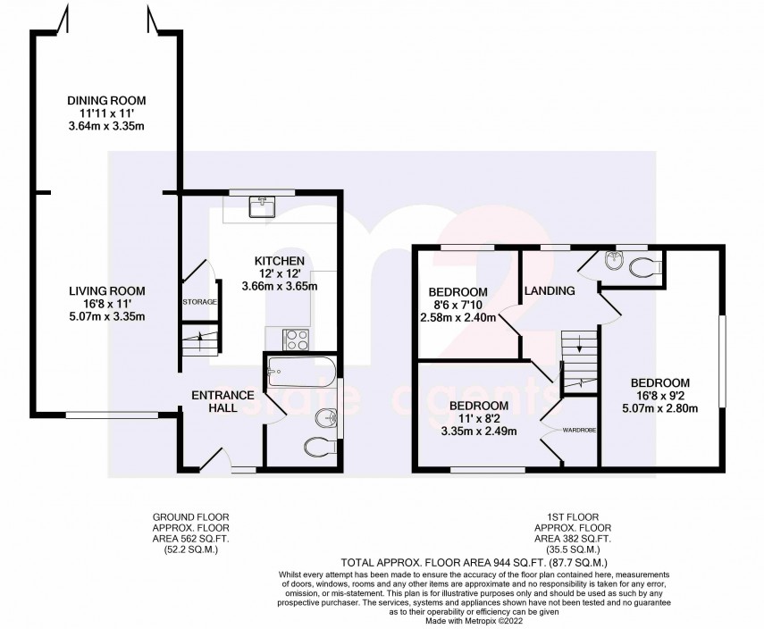 Floorplan for Penperlleni, Monmouthshire