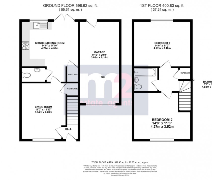 Floorplan for Loftus Walk, Newport