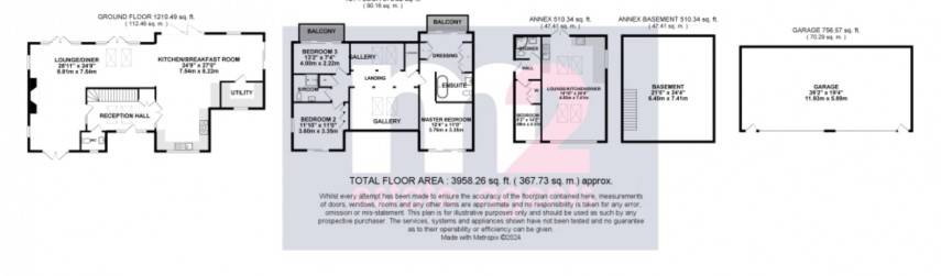 Floorplan for Llanhennock, Newport, Gwent