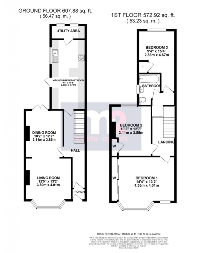 Floorplan for Malpas Road, Newport