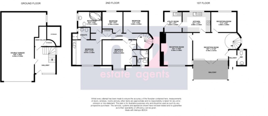 Floorplan for Tranch, Pontypool, Torfaen