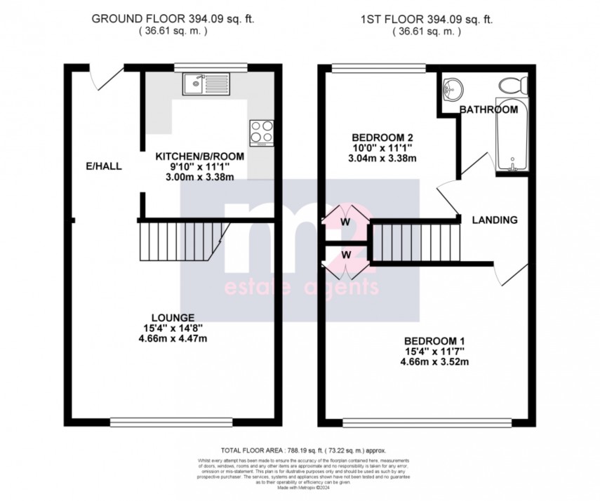 Floorplan for Allt-Yr-Yn Crescent, Newport