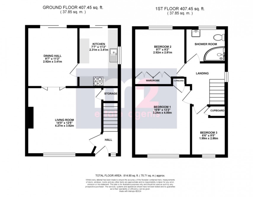 Floorplan for Claremont, Newport