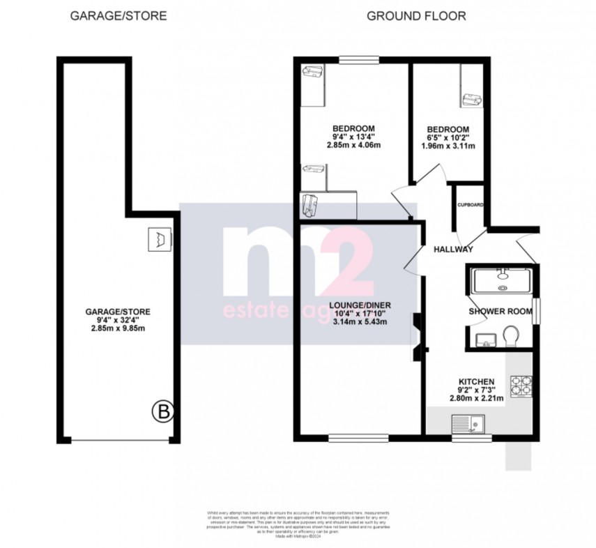 Floorplan for Cotswold Close, Newport