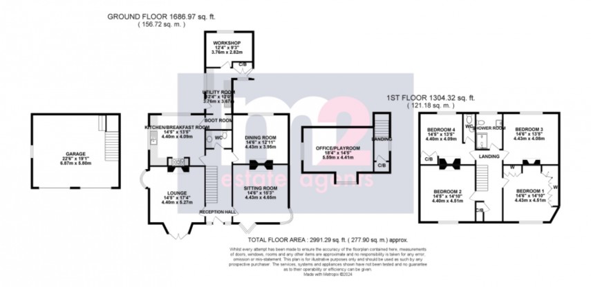 Floorplan for Undy, Caldicot, Monmouthshire