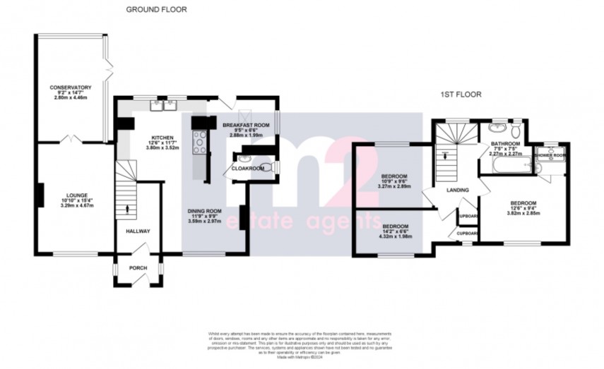 Floorplan for Pontnewydd, Cwmbran, Torfaen