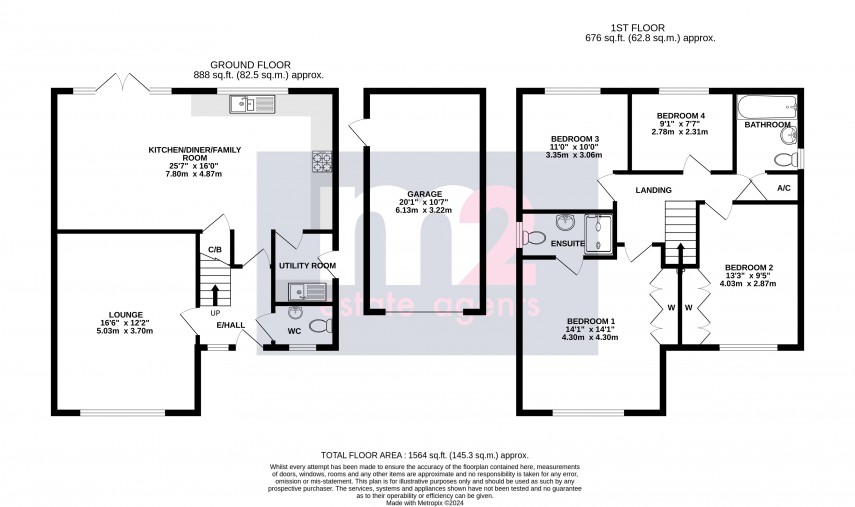 Floorplan for Excalibur Drive, Newport
