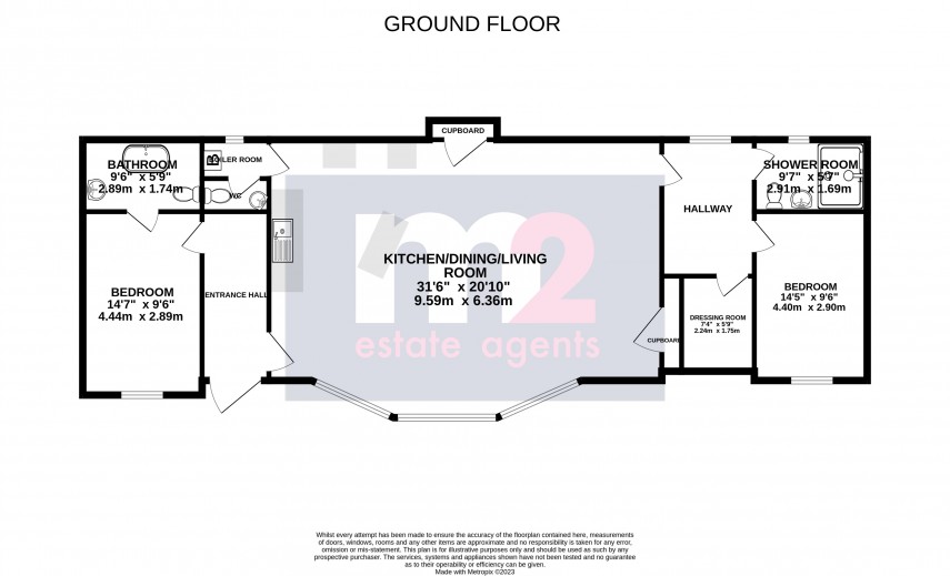 Floorplan for Abergavenny