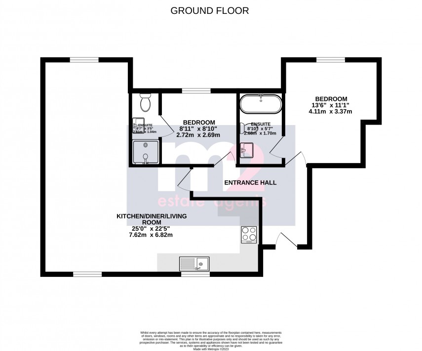 Floorplan for Abergavenny