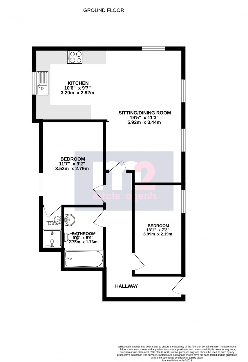 Floorplan for Abergavenny