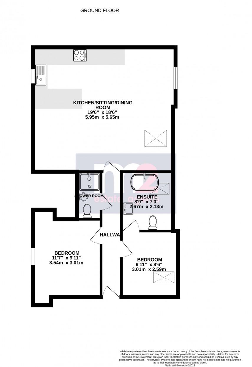 Floorplan for Abergavenny
