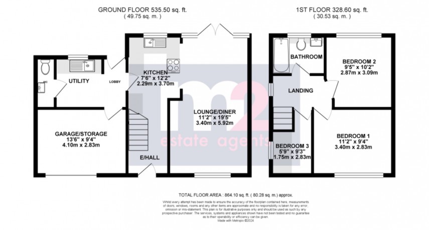 Floorplan for Llanmartin, Newport
