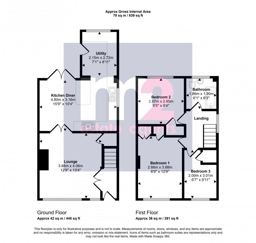 Floorplan for Claremont, Newport
