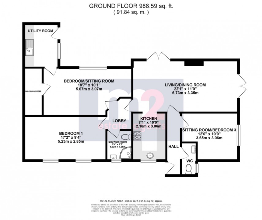 Floorplan for Bassaleg, Newport