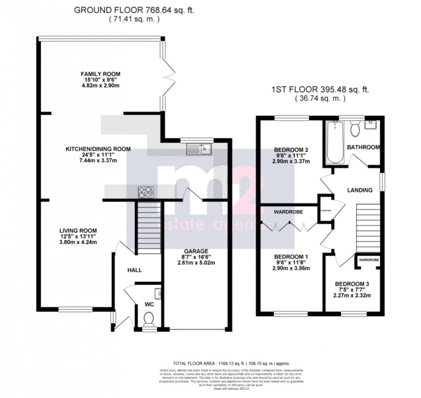 Floorplan for Langstone, Newport