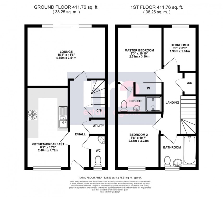 Floorplan for Capel Dewi Hall Road, Newport