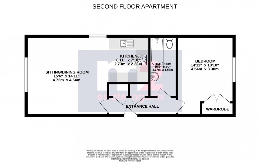 Floorplan for Sarno Square, Abergavenny, Monmouthshire