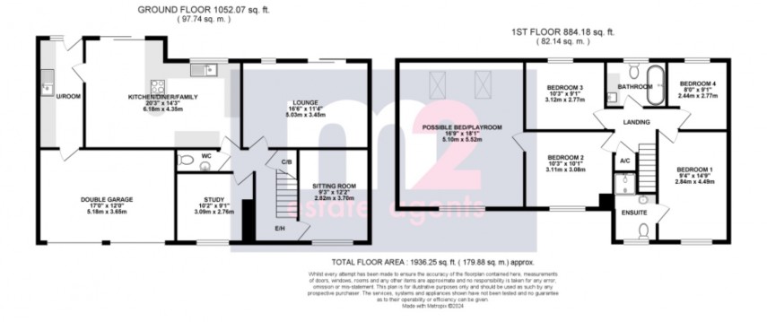 Floorplan for Langstone, Newport