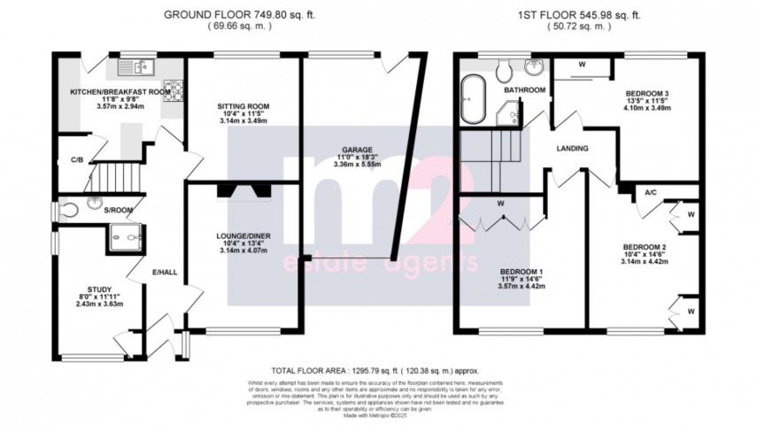 Floorplan for Glanmor Crescent, Newport