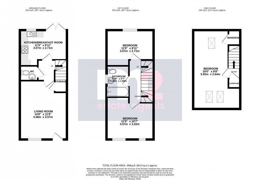 Floorplan for Llantilio Pertholey, Abergavenny, Monmothshire