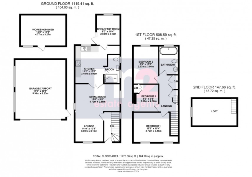 Floorplan for Liswerry Road, Newport