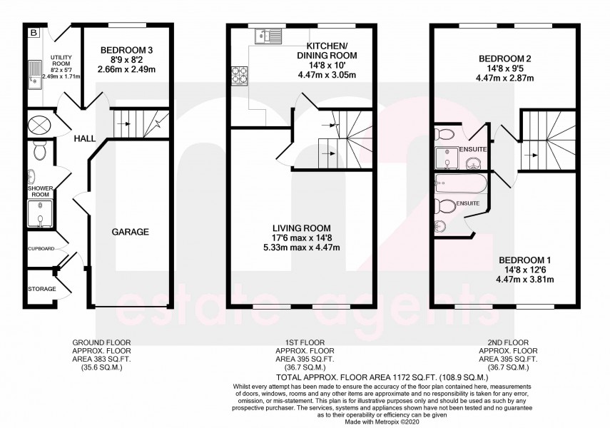 Floorplan for Brigantine Drive, Newport