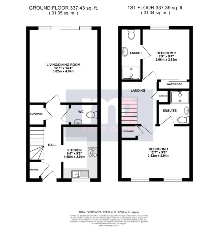 Floorplan for Cleeve Grange Crescent, Newport