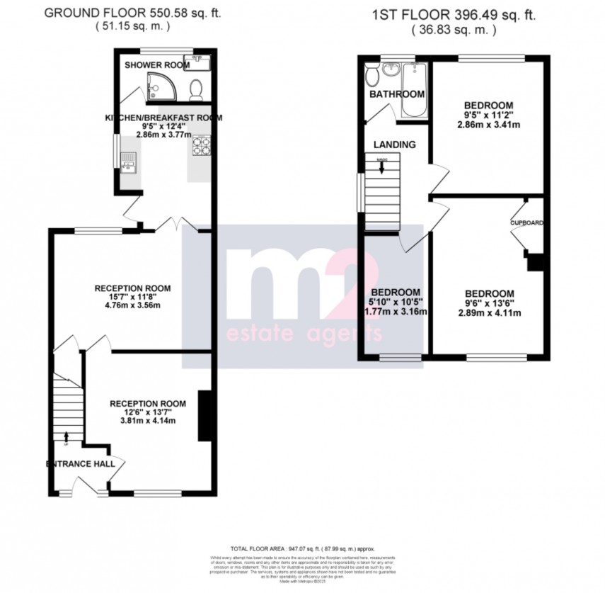 Floorplan for Milner Street, Newport