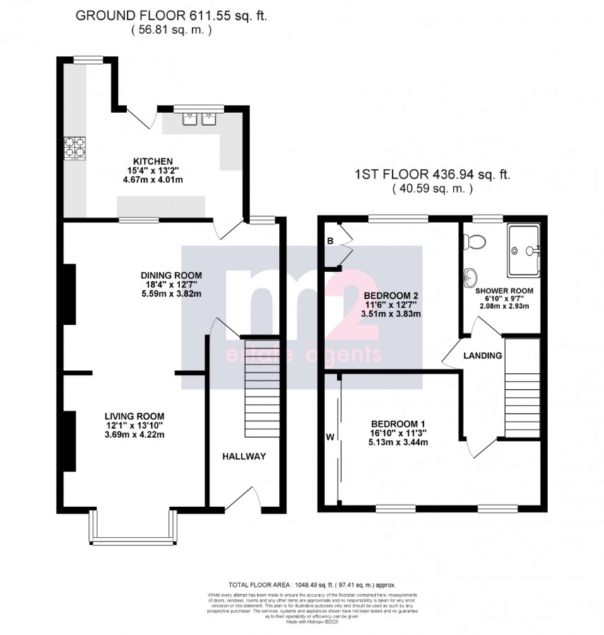 Floorplan for Lennard Street, Newport