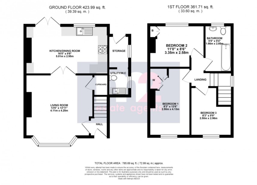 Floorplan for Risca, Newport, Caerphilly