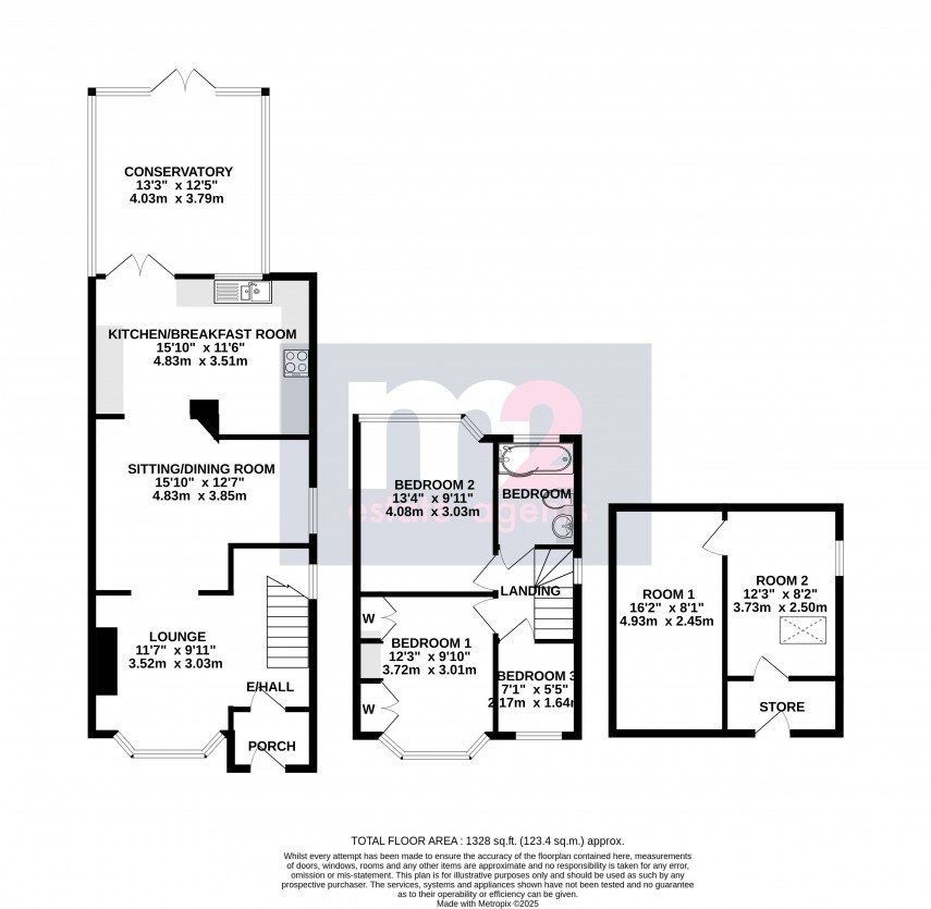 Floorplan for Traston Road, Newport